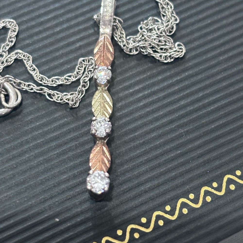 C.Coleman company 12k/ sterling necklace